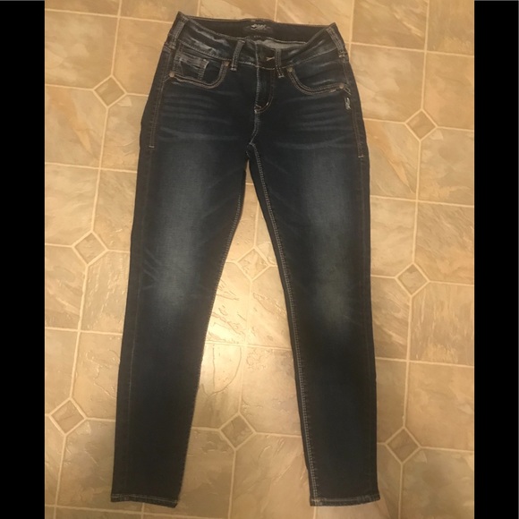 Silver Suki Ankle Skinny Jeans - Picture 2 of 4